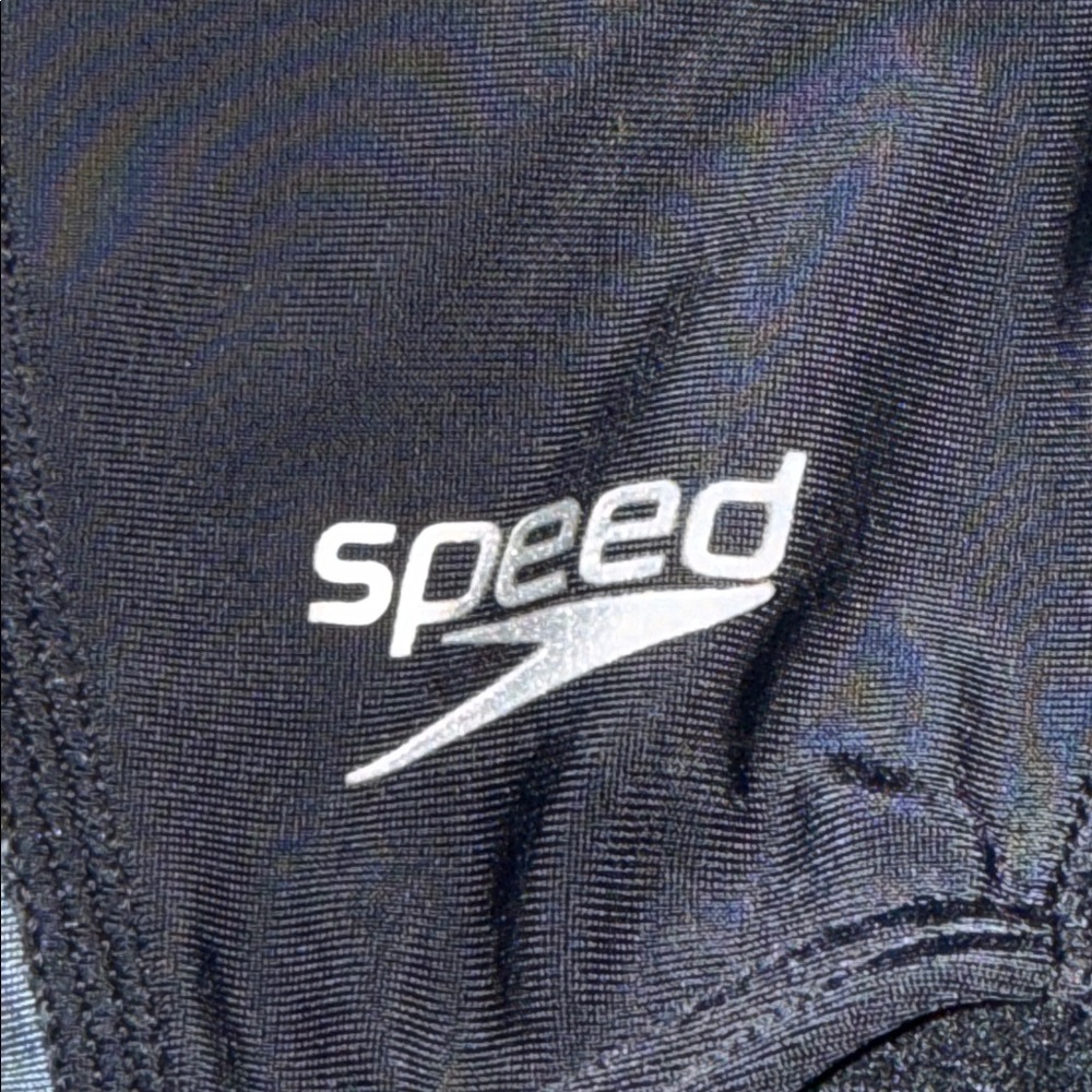 Speedo Solid Splice Flip Back One Piece Swimsuit … - image 5